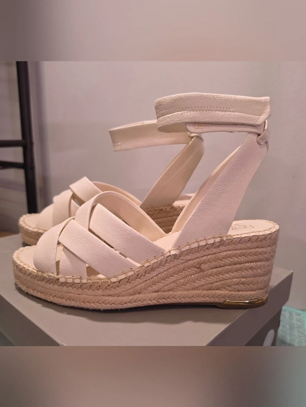 Franco Sarto strappy platform height
